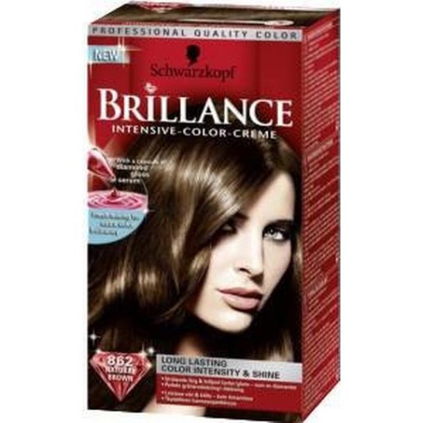 Schwarzkopf Brilliance Intensive Color-Creme #862 Natural Brown