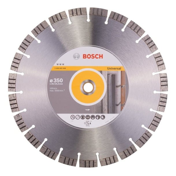 Bosch Diamantskive 350x25,4 Best for Universal &amp; Metal