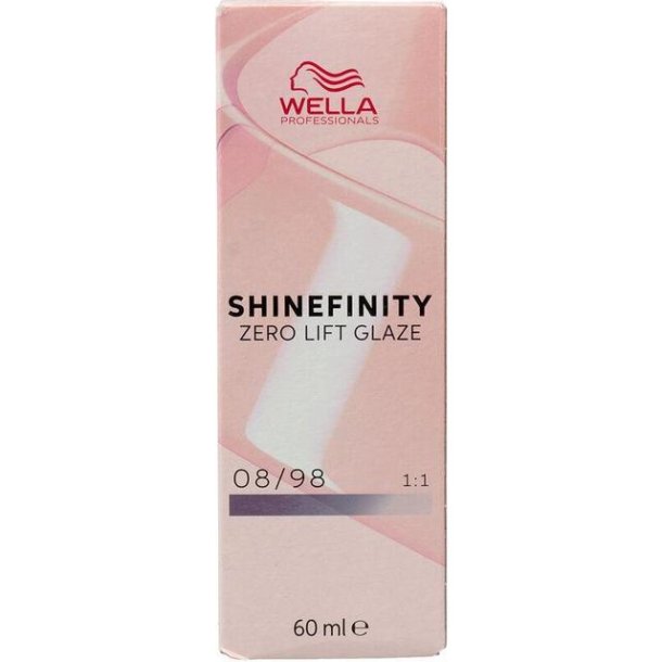Wella Permanent hrfarve Shinefinity N 08/98 60ml