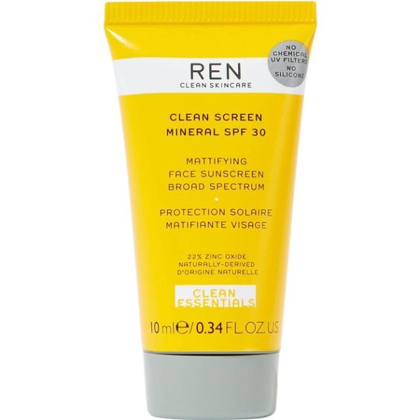 REN Clean Skincare SPF30 Mattifying Face Sunscreen 10 ml