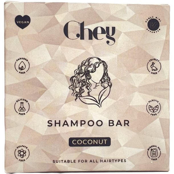 Chey Solid Shampoo bar - Coconut 60g