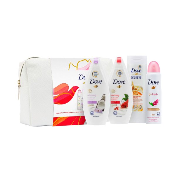 Dove Radiantly Refreshing Ultimate Weekend Beauty Bag Gaveske