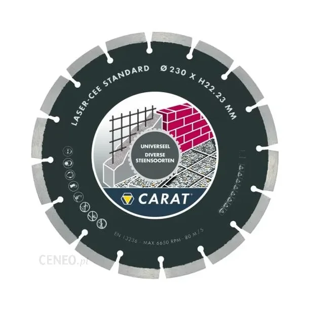 Carat CNEB Klinge 350x25,4mm - Universal