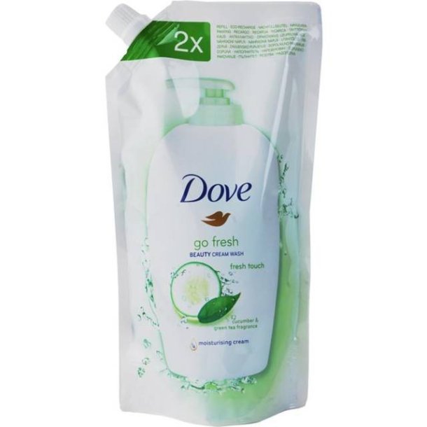 Dove Go Fresh Hand Soap Cucumber &amp; Green Tea Refill 500ml
